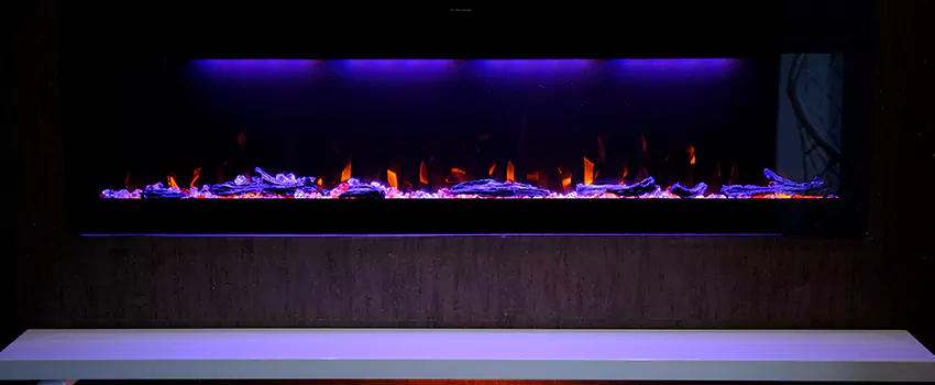 Dynamic Flame Color Fireplace Installation in Seminole, FL