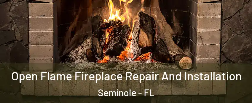  Open Flame Fireplace Repair And Installation Seminole - FL